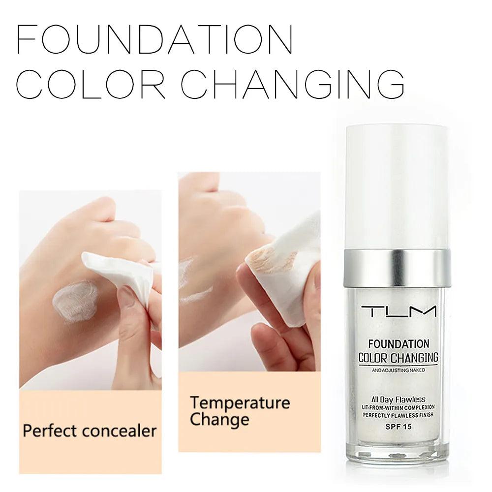 Color changing foundation - ITurn Heads