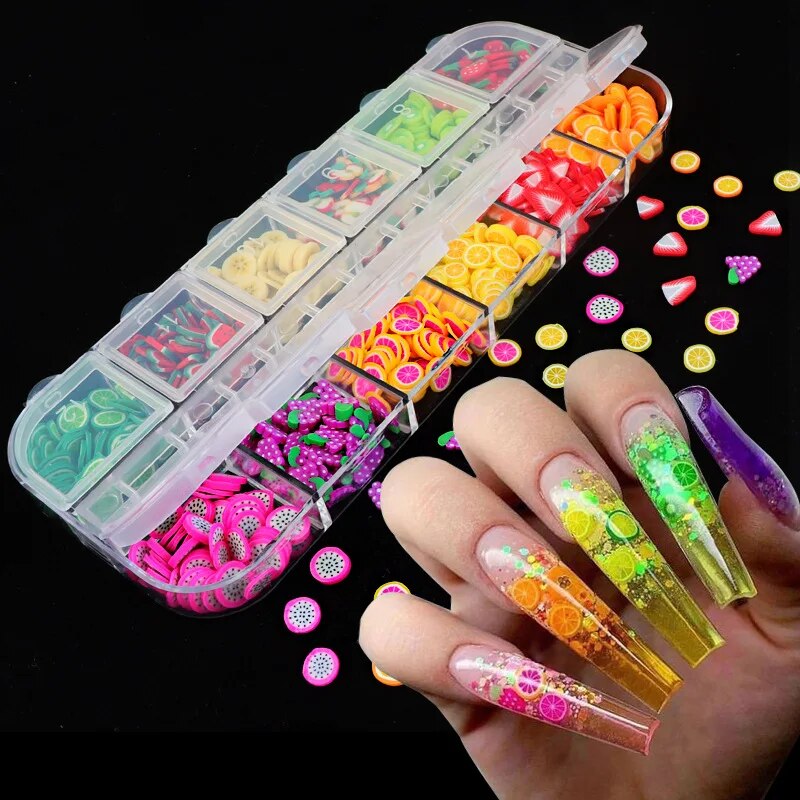 Nail Glittering Portable Container - ITurn Heads