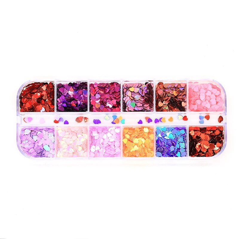 Nail Glittering Portable Container - ITurn Heads