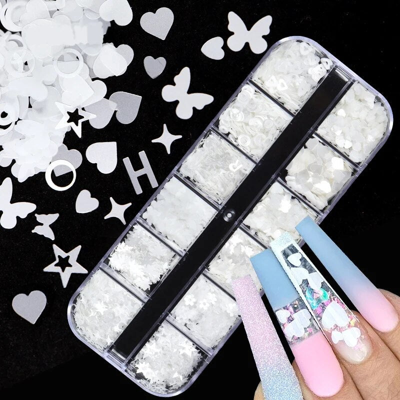 Nail Glittering Portable Container - ITurn Heads