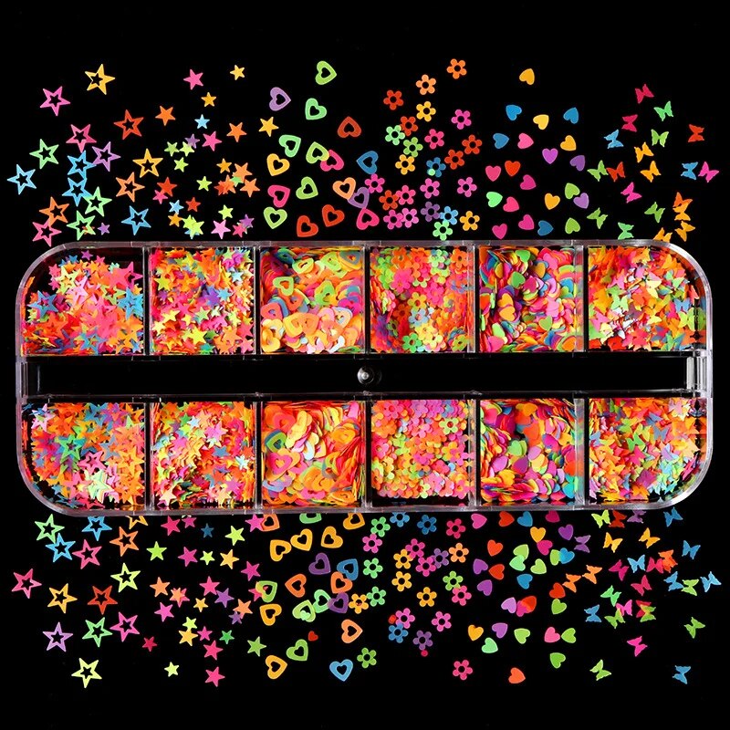 Nail Glittering Portable Container - ITurn Heads