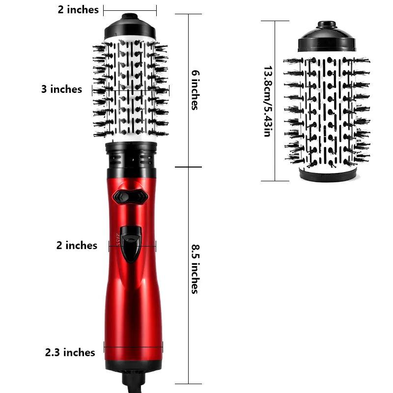 Rotating hair dryer comb - ITurn Heads