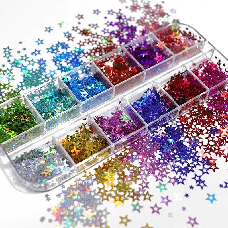 Nail Glittering Portable Container - ITurn Heads