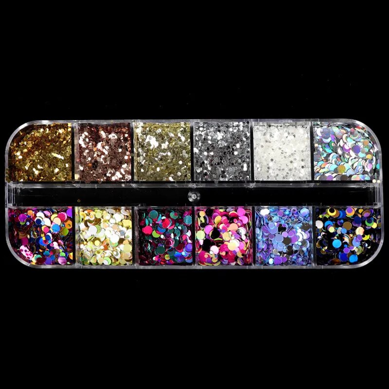 Nail Glittering Portable Container - ITurn Heads