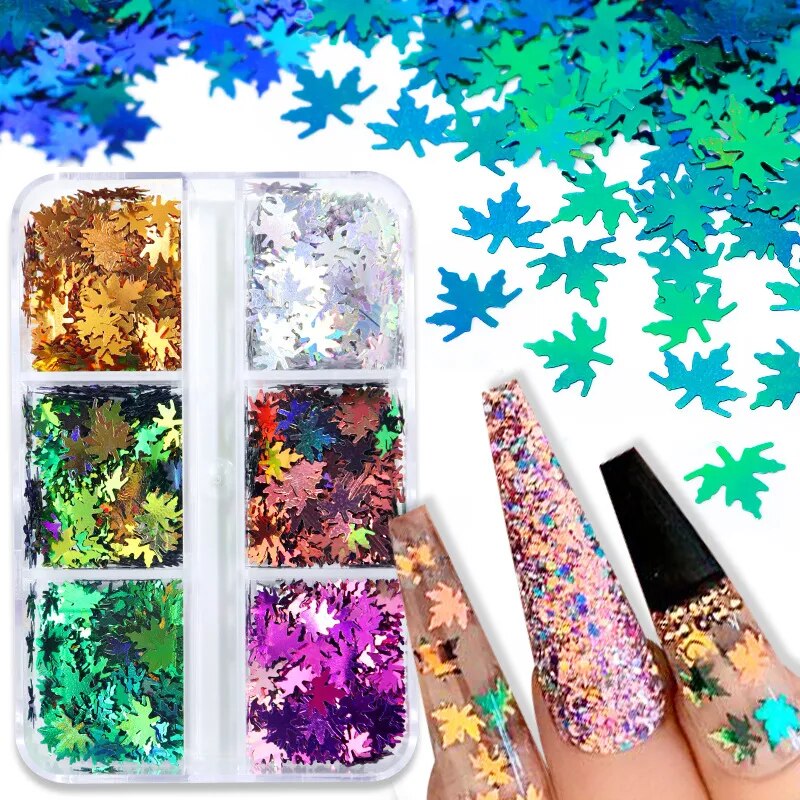 Nail Glittering Portable Container - ITurn Heads