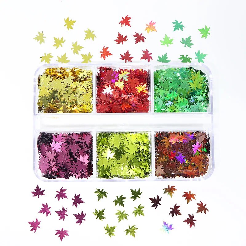 Nail Glittering Portable Container - ITurn Heads