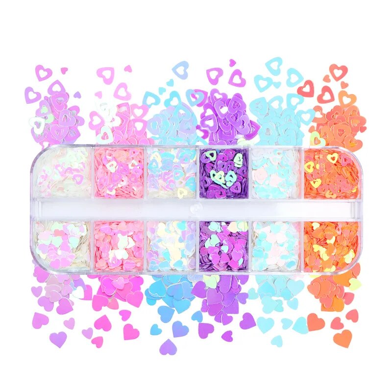 Nail Glittering Portable Container - ITurn Heads