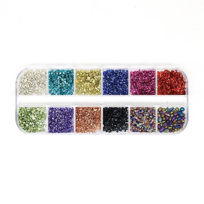 Nail Glittering Portable Container - ITurn Heads