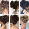 Curly Messy Bun Hair - ITurn Heads