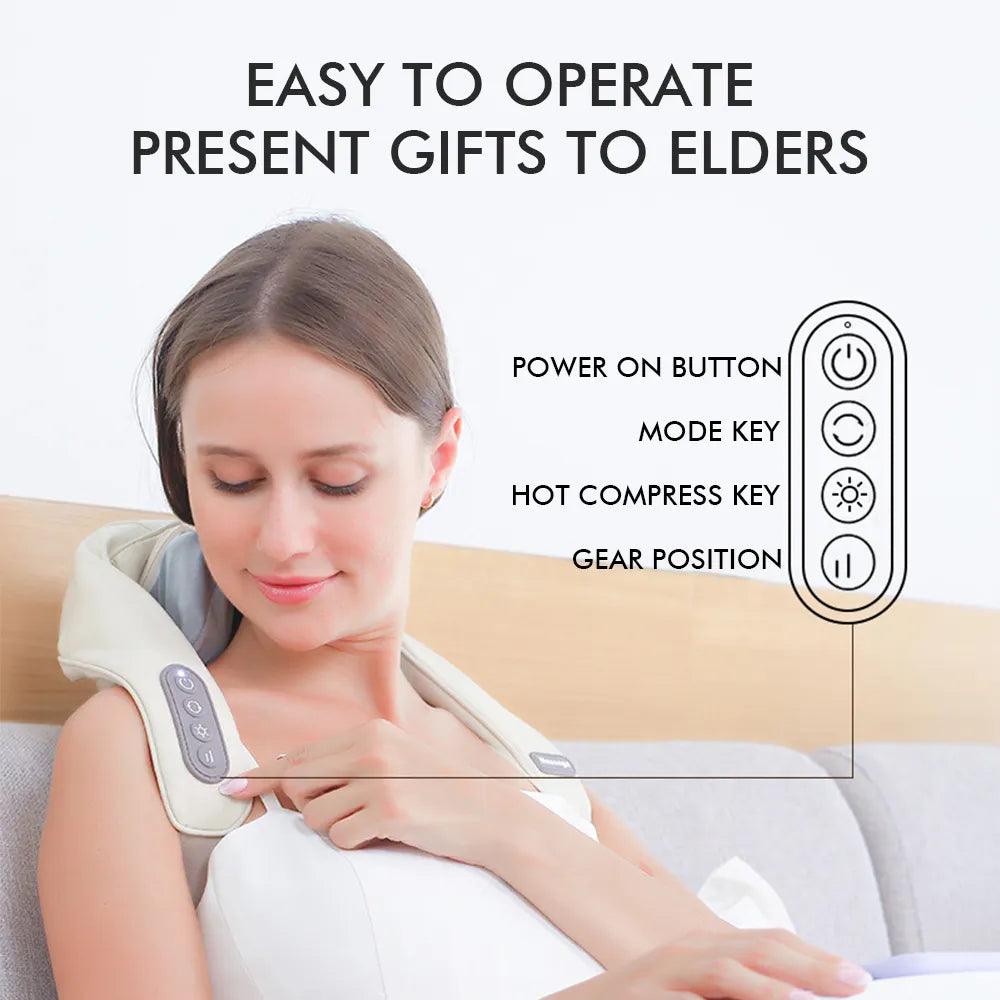 Neck And Shoulder Massager - ITurn Heads