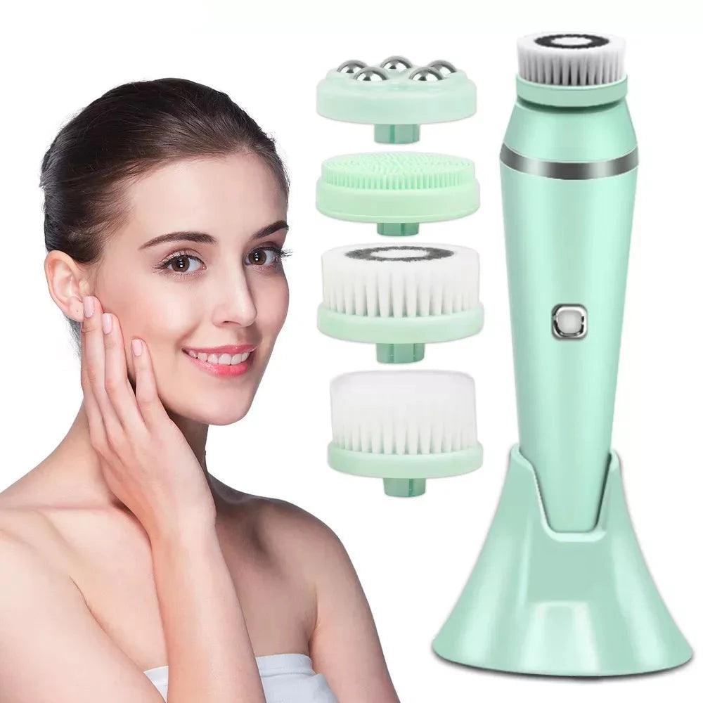 4in1 Electric Face Cleansing Brush - ITurn Heads