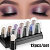 12 Colors Waterproof Eyeshadow Pencil Set - ITurn Heads