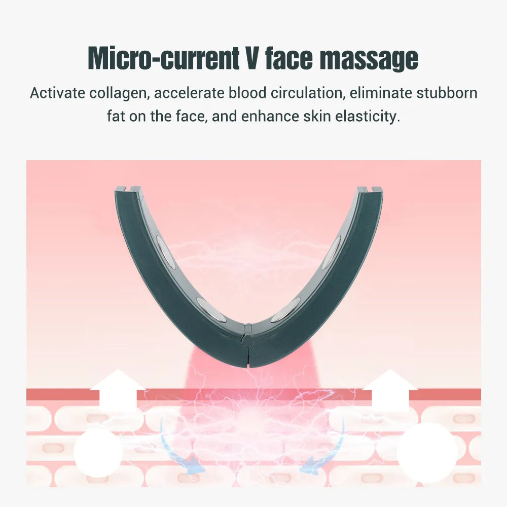 Microcurrent V-face Face Lift Device - ITurn Heads